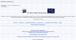 Desktop Screenshot of newhavenscience.org